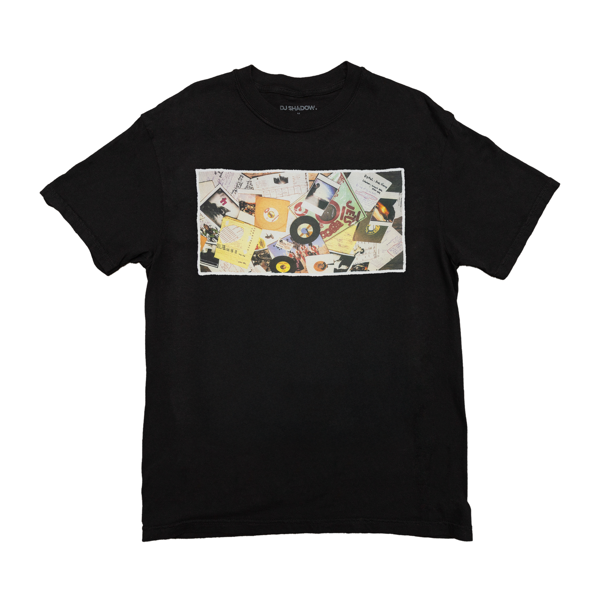 DJ Shadow - Endtroducing Inside Cover Tee - Black