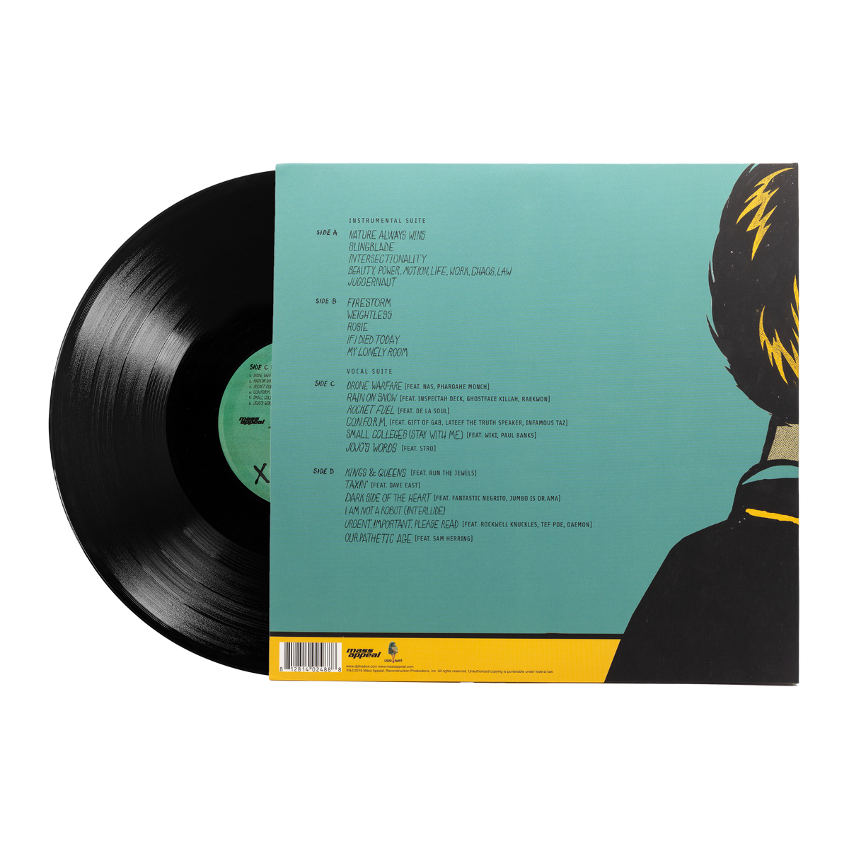 DJ Shadow - Our Pathetic Age Limited Blue Sleeve Edition Vinyl