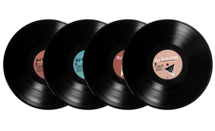 dj shadow 5枚セット 美品 レコード LP DJ Shadow - The Mountain Will Fall 10th Anniversary Deluxe Edition + V