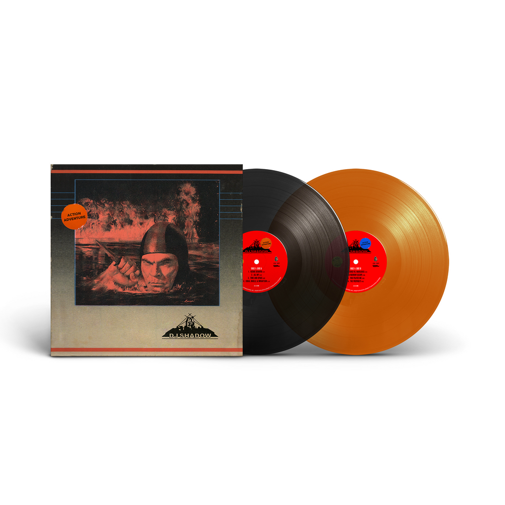 DJ Shadow “Action Adventure” Copper Color Vinyl 2LP – shop