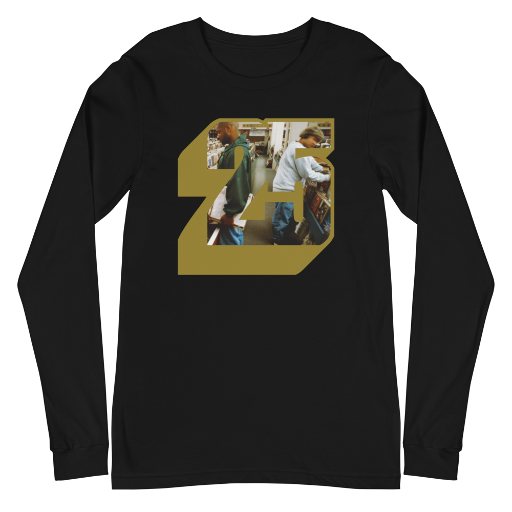 DJ Shadow Endtroducing 25th Anniversary Black Long Sleeve Tee
